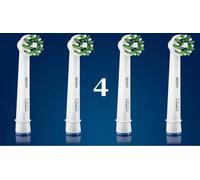 2/4/6 or 8 BRAUN ORAL-B CROSS ACTION ELECTRIC TOOTHBRUSH REPLACEMENT BRUSH HEADS