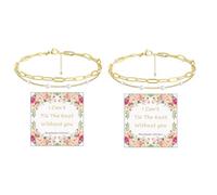 2/4/6PCS Bridesmaid Bracelet Bridesmaid Proposal Gifts Gold Love Knot Bracelet for Women I Can't Tie The Knots Without You Will You Be My Bridesmaids Gifts, Alloy, no gemstone