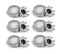 2/4/6pcs Universal Shaving Head Cutter Shaver Heads ，compatible For Philips， HQ8 SH50 Shaving Razor Replacement Blade(6pcs)