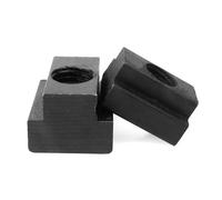 2/4/8pcs Black Oxide Finished Grade 8. Carbon Steel Nut Tapped Through Slot T-nuts DIN508 M6 M8 M10 M12 M14 M16 M18 M20 M22(2pcs,M10)