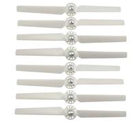 2 4 8PCS Self Locking Quick Release Propeller Compatible With Q500 Q500M 4K Drone CW CCW Replacement Props Spare Parts For Drones(8PCS White)
