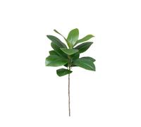 2-4.9FT Large Artificial Ficus Tree Fake Rubber Plants Plastic Fiddle Leaves for Home Garden Indoor Outdoor Decor for DIY Craft Wreath Home Decor(Rose Red)