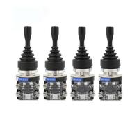 2/4 Directions Momentary/Self-locking Monolever Joystick Switch Transparent Black HKA1-41Z02/41Z04/41Y02/41Y04 IDGTTLDF(HKA1-41Z02 Momentary)