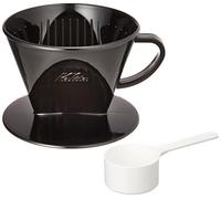 [2-4] for people Kalita plastic coffee dripper 102-KP Black # 05 027