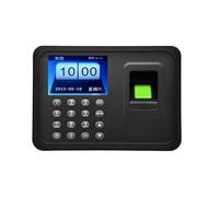 2.4" Muti-Language Fingerprint Attendance Biometric Machine System Employee Keypad Electrical Time Clock Recorder USB Data Manage
