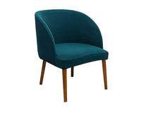 2/4 Pack Scandinavian Stretch Chair Covers Semi Circular Armchair Slipcovers for Living Room & Office Durable and Stylish Furniture Protectors (A 2PCS)