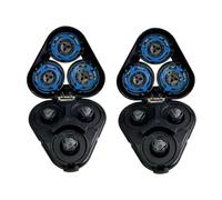 2/4 Pcs Shaver Replacement Complete Head,Compatible For Philips Series 5000 S5077 S5080 S5070 S5100 S5110 S5420Shaving Blades(2 pcs black)