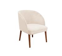2/4 Pieces Scandinavian Chair Cover Stretchable Semi Circular Armchair Protector with Armrests Ideal for Office & Living Room Furniture (A4 2PCS)