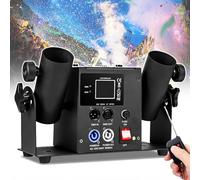 2/4 Shots Confetti Machine Electric Confetti Cannon Machine with Remote Control Spray Distance: 8-10 Meters Adjustable Angle for DJ Party Club Wedding Stage Concert Event Show4Shots
