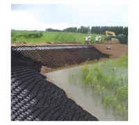 2'' 4'' Thick Driveway Gravel Grid HeavyDu Bilizat Mesh for Retaining Walls & Earthwork 30cm x 30cm 13ft x 26ft (4m x 8m) for Strong Embankments
