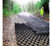 2/4" Thick Gravel bilizer Grid3ft to 30ft Driveway & Parking Retainer System Garden Pathway Slope Support Lancape Solut