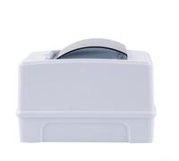 2-4 Way Indoor Distribution Box Circuit Breaker MCB with ABS Junction Box, White + Gray, 12 * 9.7 * 7.5cm, Wall Mount Electrical Enclosure for Home H