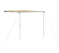 (2.4 x 3 x 2.15 m) vidaXL Camper & Caravan Awning Beige Mobile Home Trailer Awning Multi Sizes