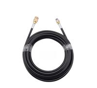 2~40M 1/4" Sewer Drain Water Cleaning Hose with Removable Nozzle and Optional Adapter(Green,30 M)