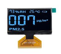2.42in OLED Display Screen Module, SSD1309 Organic Light Emitting Diode Display with 123x32 Resolution, Thin Lightweight DIY Electronics Module for Arduino Projects (Blue)