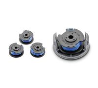 2.444-016.0 Grass Trimmer Spool (3 Pack) - LTR Accessory, Black & Spool LTR 18 Battery