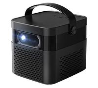 2.4G/5G WiFi Mini Projector, Bluetooth 5.0 Projector with ±45° Corner Keystone, ±35° Vertical Keystone, 15600mAh Battery Powered DLP Projector with Built-in subwoofer, Compatible with Android/iOS/HDMI