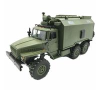 2.4G 6WD Rc Car Military Truck Rock Crawler Command Communication Vehicle RTR Toy