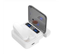 2.4G Dual-Channel Wireless Mini Microphone Dsp Noise Reduction Lavalier Radio Recording Mobile Live Broadcast Equipment,White-Ios
