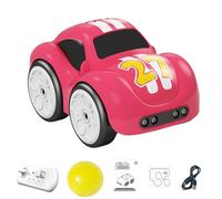 2.4g Electric Mini Remote & Induction Controlled Car,2.4ghz Induction Controlled Drift Car with Follow & Escape Modes, Switch Between Remote Control and Gesture Induction (red)
