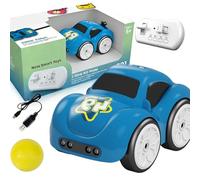 2.4g Electric Mini Remote & Induction Controlled Car, Super Mini Auto Magic Line, Induction Controlled Drift Car With Follow Modes, Gesture Control Cars Switch Between Remote Control (Blue)