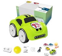 2.4G Electric Mini Remote & Induction Controlled Car with Music, 2.4ghz Induction Controlled Drift Car with Follow Modes, Super Mini Auto Magic Line, Gesture Control Cars, RC Cars For Kids (A)