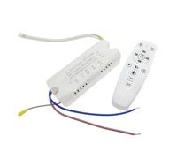 2.4G Intelligent LED Driver Chandelier Remote+ APP Control Dimmable Power Supply For Dual Color Ribbon Ceiling Light(3Pin-(8-24W) x2)