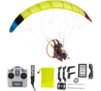 2.4G RC Electric Mini Paraglider, Stunt Paraglider with Advanced Stabilization & Multi-Channel Remote Control Technology for Adults (RTF),leaf1.28