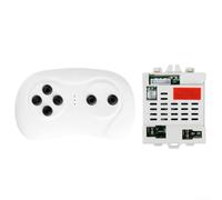 2 4G Remote Control Receiver Controller CSR12T2A for Children's Electric Vehicles Compatible with Standard 12V Toy Cars and Remotes