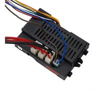 2 4G Remote Control Wire and Switch Kit for Kids Electric Cars, Suitable for RX37 and RX23 Series with Forward/Reverse and Speed Control Features (RX37 12V A)