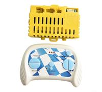 2.4G Transmitter and 24V 5 Pin Receiver Set for Kids Electric Ride On Cars with Standard Electrical Interface (Full set)