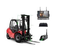 2.4G Wireless Forklift Backup Camera System-Industrial Shockproof HD Night Vision Rear View Monitor For Warehouse, Logistics