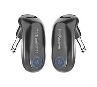 2.4G Wireless Guitar System: Rechargeable Transmitter Receiver for Electric Guitar and Bass, 100ft Range, 8H Battery Life, Rotatable Design, 48kHz Audio Signal(Black)