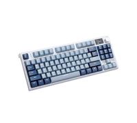 2.4g Wireless Mechanical Wireless/Wired/BT 5.0 3-Mode Sealing Keyboard | Compact RGB Backligit - with Blue Switches | USB Receiver, Ergonomic Design, Anti-Ghost