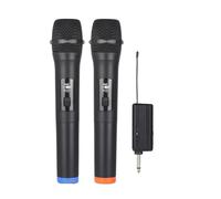 2.4G Wireless Microphone Channels Handheld Microphones Mic Professional For Live Karaoke KTV Wedding Party Church Lossless Sound Quality(1 to 2)