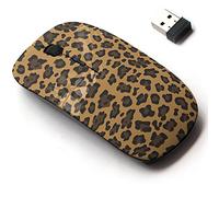 2.4G Wireless Mouse with Cute Pattern Design for All Laptops and Desktops with Nano Receiver - Animal Print Graphic
