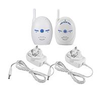 2.4GHz baby audio monitor wireless two way talk High sensitivity with Indicate alarm light(British regulatory)