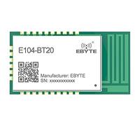 2.4GHz Blue-tooth Serial Communication Module E104-BT20 AT Command BR EDR Blue-tooth 2.1 Iot Transceiver PCB Antenna