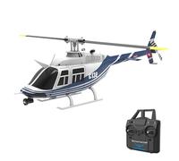 2 4GHz Control Helicopter 4CH Single Propeller with 6- Gyro Stabilization One-click Roll Takeoff-Landing Optical Flow Positioning Altitude Hold Crash- RC Aircraft for Enthusiasts