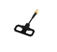 2.4GHz Mini Lollipop RHCP Omnidirectional Antenna, 5dBi High Gain with SMA/RP-SMA Male Connector for FPV Transmitter Receiver RC Drone Racing Quadcopter(Black-SMA MAle)