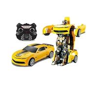 2.4Ghz Transformer Remote Control Car - Talking Auto Bot RC Drifting Car & Robot - Sound FX Lights - One Touch Transform - PL9131 Rechargeable
