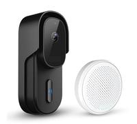 2.4GHz Wi-Fi,2K Video Wireless Wi-Fi Video Doorbell Camera with AI Motion Detection, Way Audio, Night Vision, Local Storage, Battery Powered, supports Amazon Alexa and Google Assistant