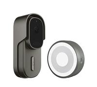 2.4GHz Wi-Fi, 2K Video Wireless Wi-Fi Video Doorbell Camera with AI Motion Detection, Way Audio, Night Vision, Local Storage, Battery Powered, supports Amazon Alexa and Google Assistant