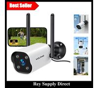2.4GHz Wi-Fi Outdoor Security Camera - Ultra HD, Weatherproof with Smart Alerts