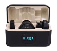 2.4GHz Wireless Lavalier Microphone, Noise Reduction Omnidirectional Pickup & 30M Range for Video Live Streaming & Interviews