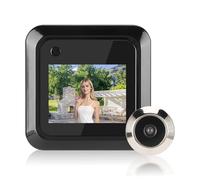 2.4in Smart Door Viewer, Peephole Camera with 95° Wide Angle, 0.3MP HD TFT LCD Display, Digital Door Viewer for Home Security, Photo Recording, Easy Installation