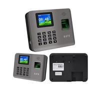 2.4inch Biometric Fingerprint Time Attendance Machine RFID Card TCP/IP/USB Employee Check-in/Check-out Device Software Large Storage Capacity