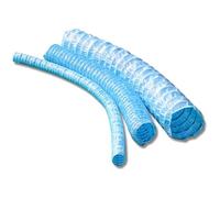 2/4inch French Drain Pipe Perforated, Non Woven Fabric Flexible Drain Pipe Outdoor for Yard/Lawn/Patio/Landscape, Land Drainage Pipe(10cm,500cm/16.4ft)