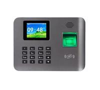 2.4Inch TFT Screen Build-in Battery WIFI Fingerprint Time Attendance Machine GPS Time Clock Employee Control Machine Electronic