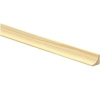 2.4M - 7.87FT Scotia pine decorative trim moulding 15x15mm or 20x20mm beading wooden timber edging TMW Profiles WARS (War-15mm)